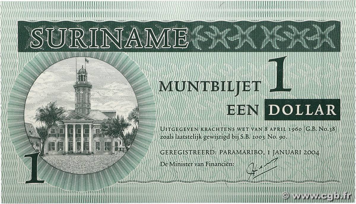 1 Dollar SURINAM  2004 P.155 ST