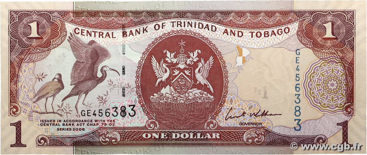 1 Dollar TRINIDAD and TOBAGO  2006 P.46 UNC