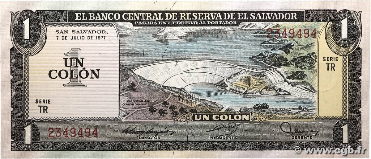 1 Colon EL SALVADOR  1980 P.125b UNC-