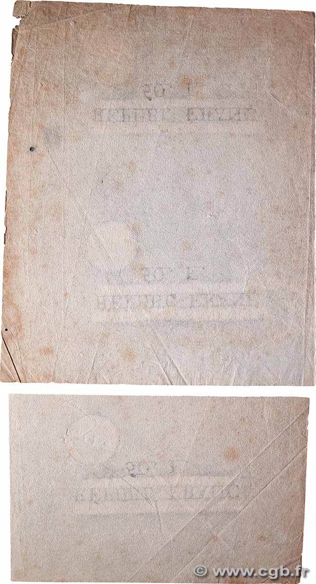 50 Francs Lot FRANCIA  1794  MBC