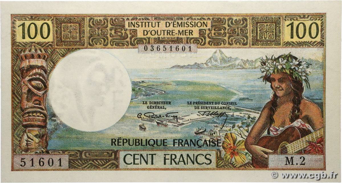 100 Francs NOUVELLE CALÉDONIE  1972 P.63b SPL