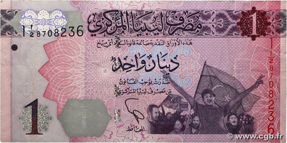 1 Dinar LIBYE  2013 P.76 TB+