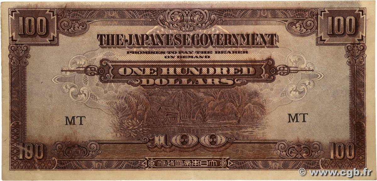 100 Dollars MALAYA  1942 P.M08a SUP+