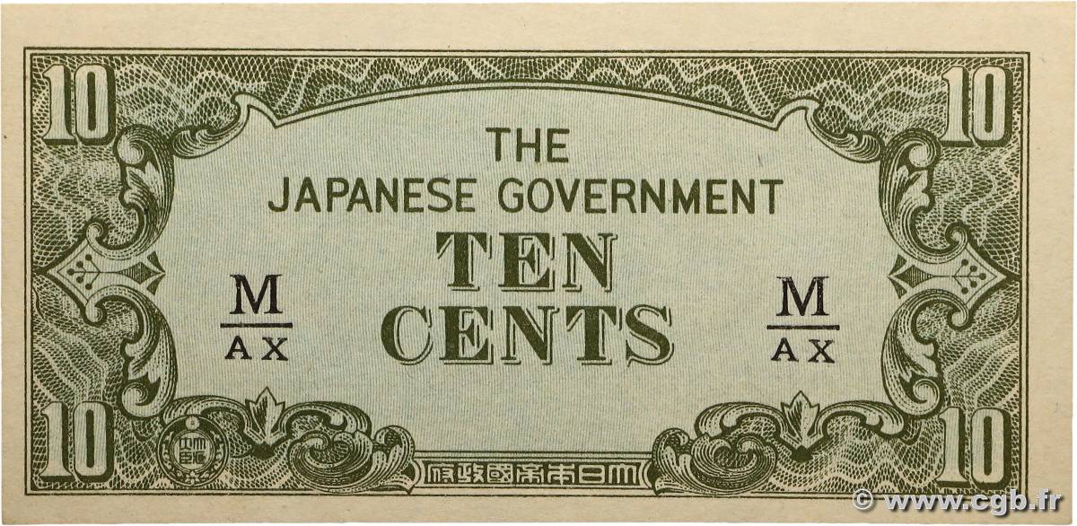 10 Cents MALAYA  1942 P.M03b NEUF