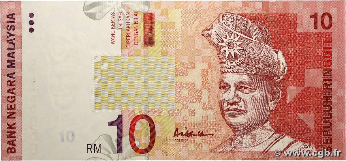 10 Ringgit MALAYSIA  2001 P.42c et P.42d XF+