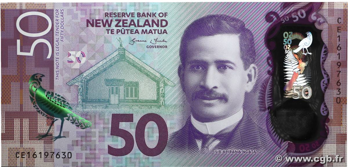 50 Dollars NOUVELLE-ZÉLANDE  2016 P.194 NEUF