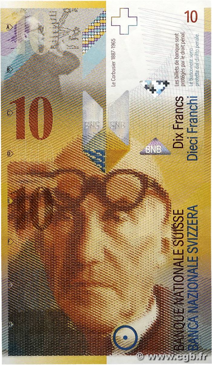 10 Francs SUISSE  2010 P.67d NEUF