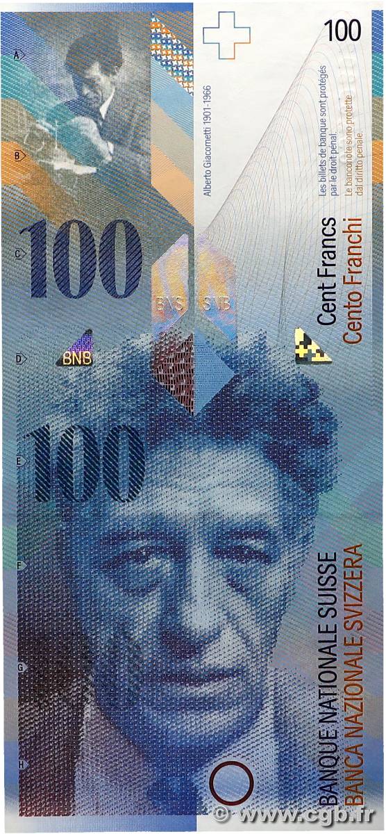100 Francs SUISSE  2003 P.72f NEUF