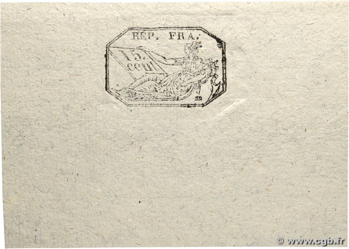 5 Francs Monval Épreuve FRANCIA  1796 Ass.63- FDC