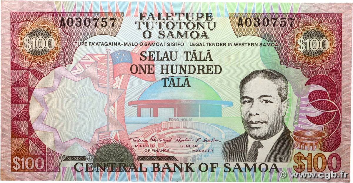 100 Tala SAMOA  2006 P.37 pr.NEUF