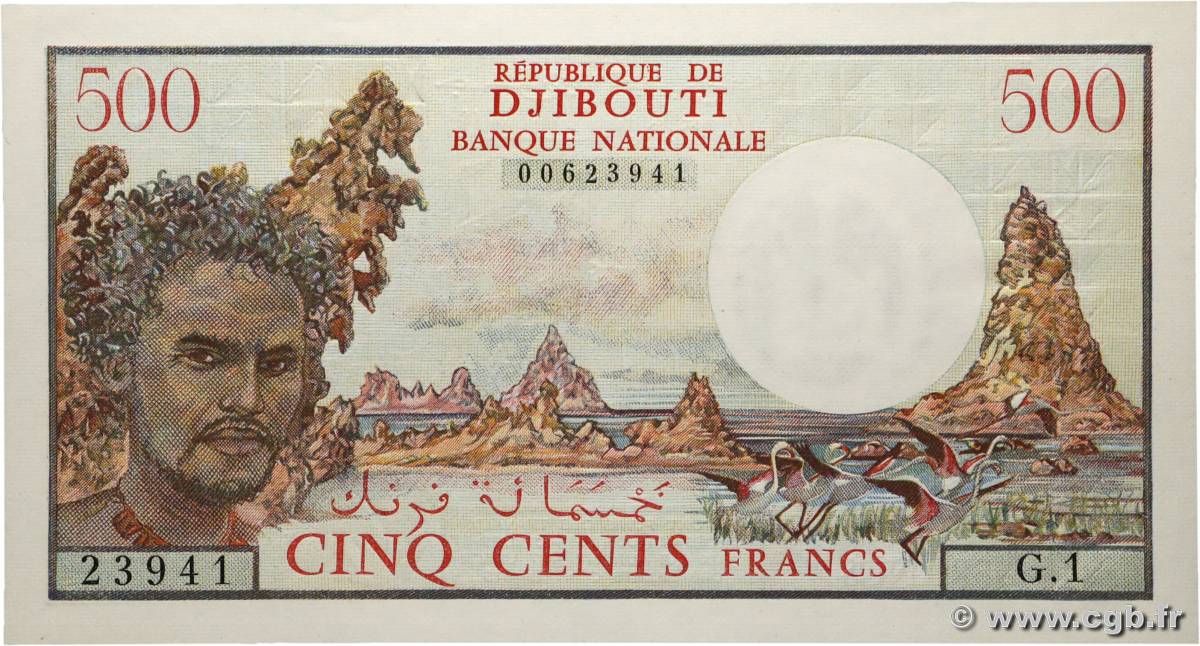 500 Francs DJIBOUTI  1979 P.36a NEUF