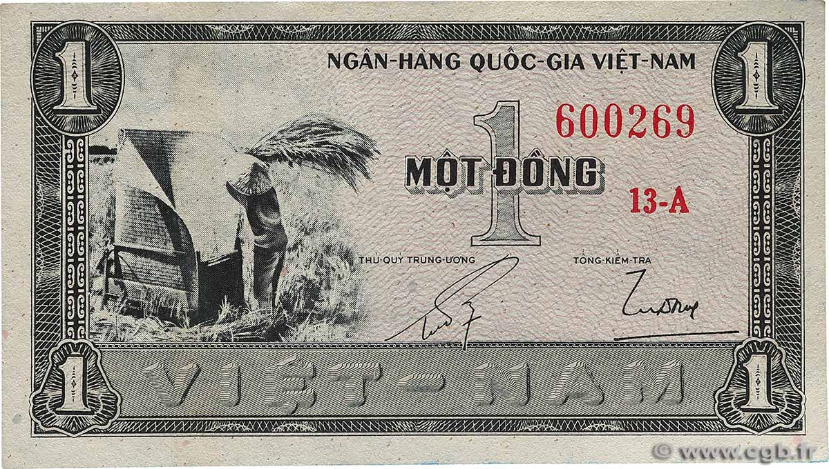 1 Dong VIET NAM SUD  1955 P.11a SUP+