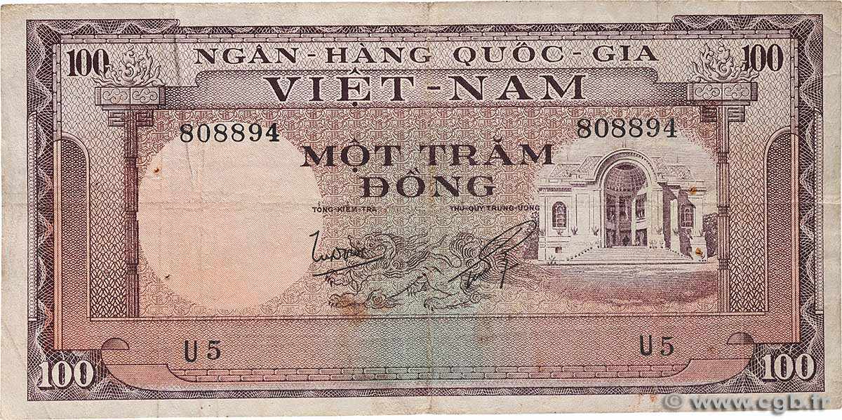 100 Dong SÜDVIETNAM  1966 P.18a S