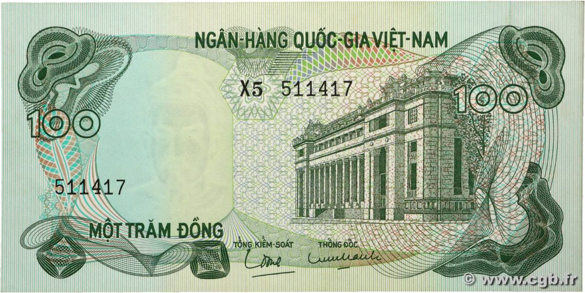 100 Dong SOUTH VIETNAM  1970 P.26a UNC-