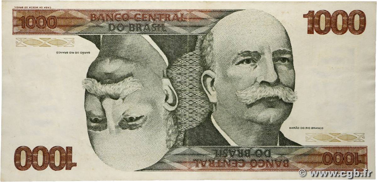 1000 Cruzeiros BRAZIL  1979 P.197a XF