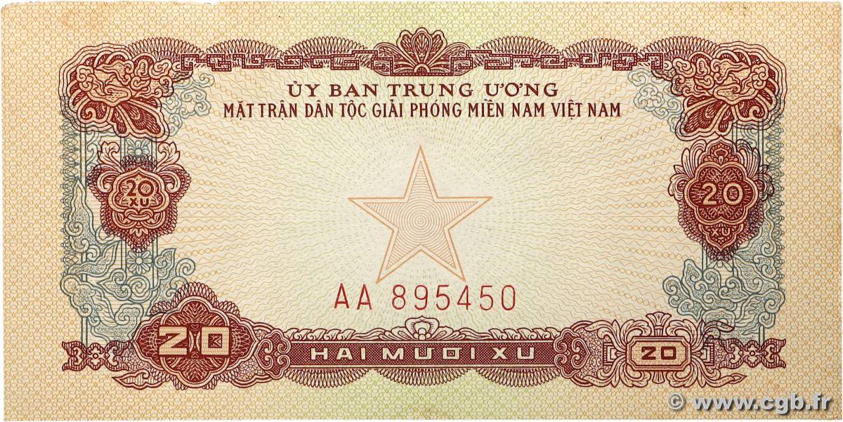 20 Xu VIET NAM SUD  1963 P.R2 SPL