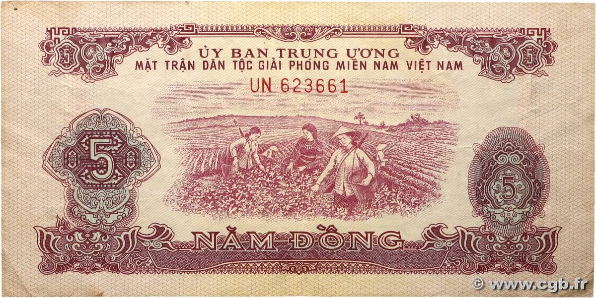 5 Dong VIET NAM SUD  1963 P.R6 TTB