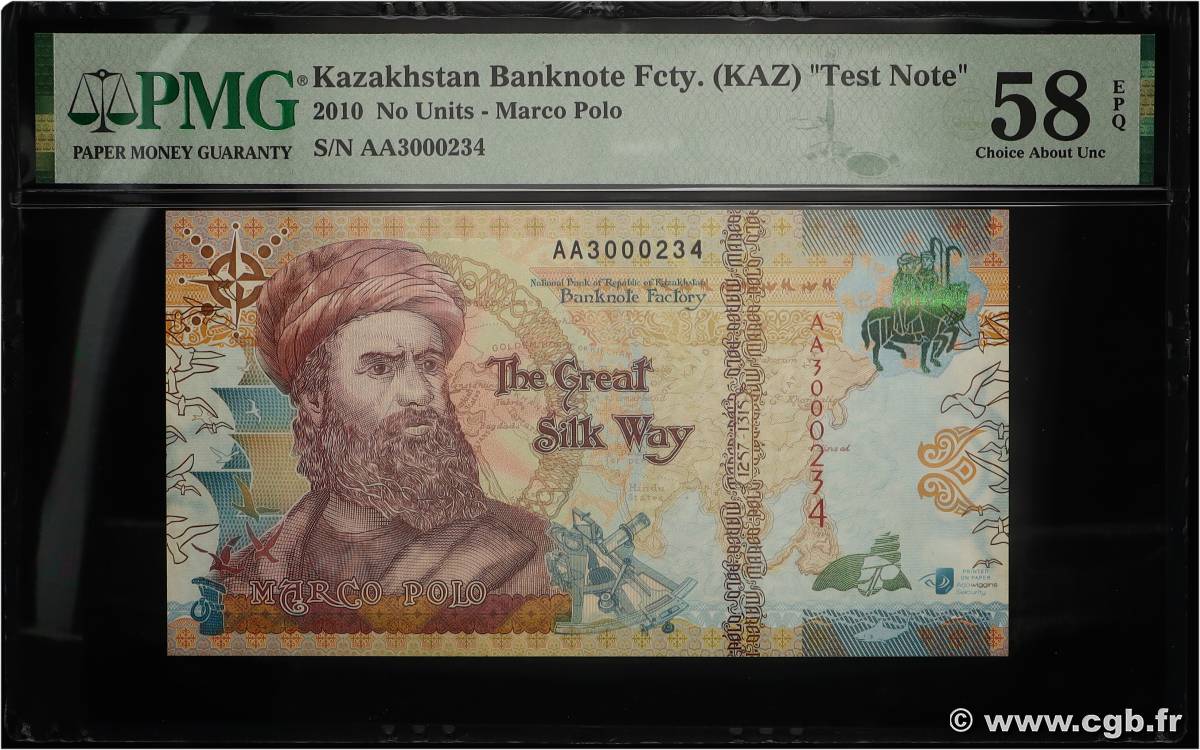 1 (Units) Test Note KASACHSTAN  2010 P.- fST