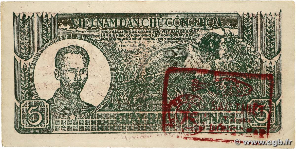 5 Dong VIETNAM  1948 P.017a SS