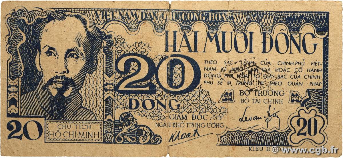 20 Dong VIETNAM  1948 P.024b fSS