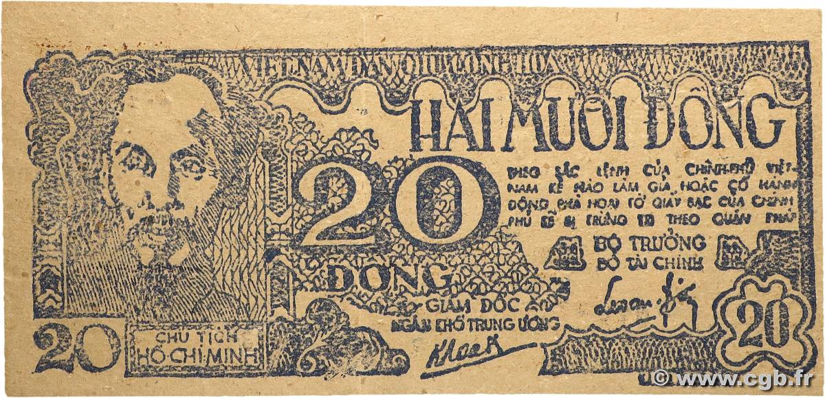 20 Dong VIETNAM  1948 P.025a fVZ