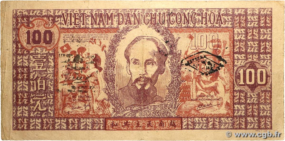 100 Dong VIETNAM  1948 P.028a SS