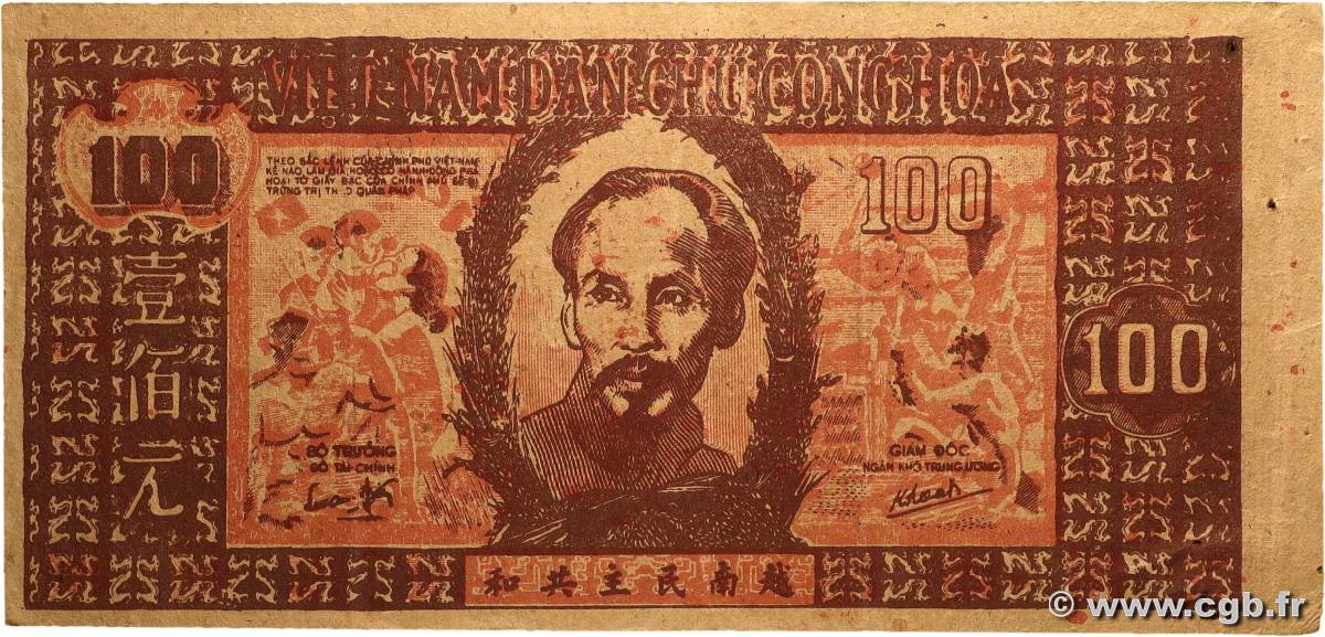 100 Dong VIETNAM  1948 P.028c fVZ