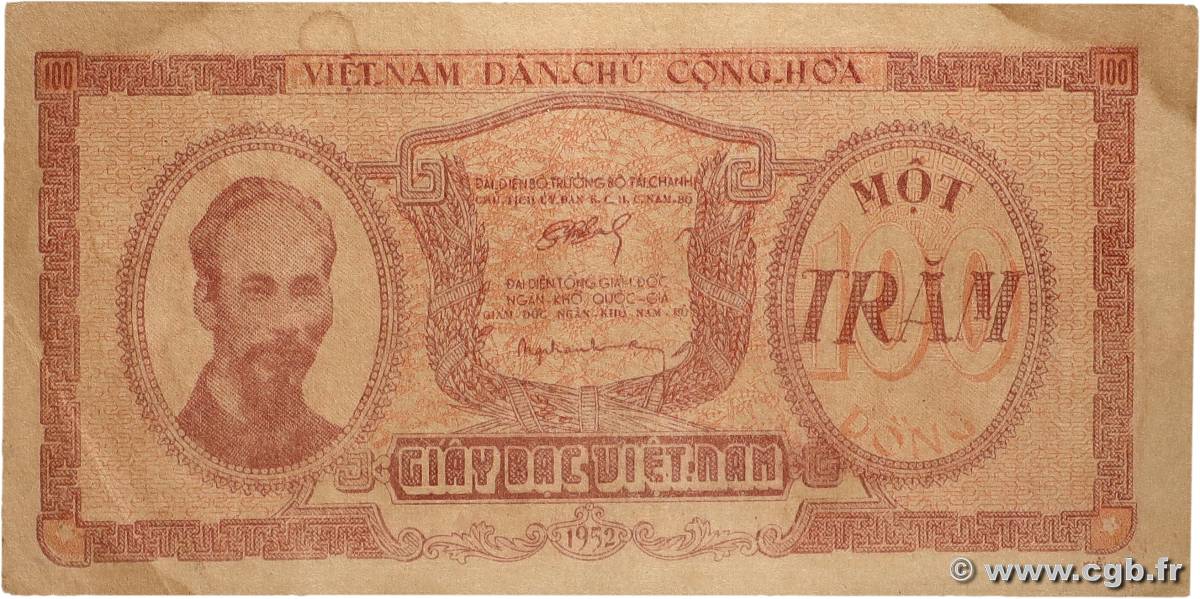 100 Dong VIET NAM   1952 P.040A pr.SUP