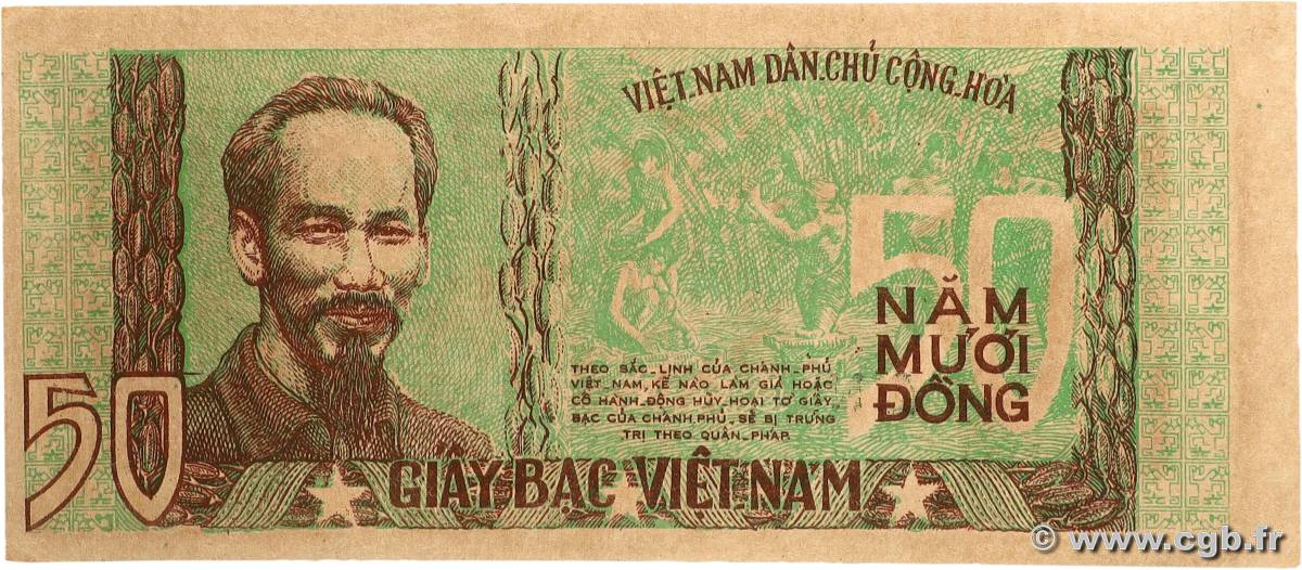 50 Dong VIETNAM  1953 P.042 fST+