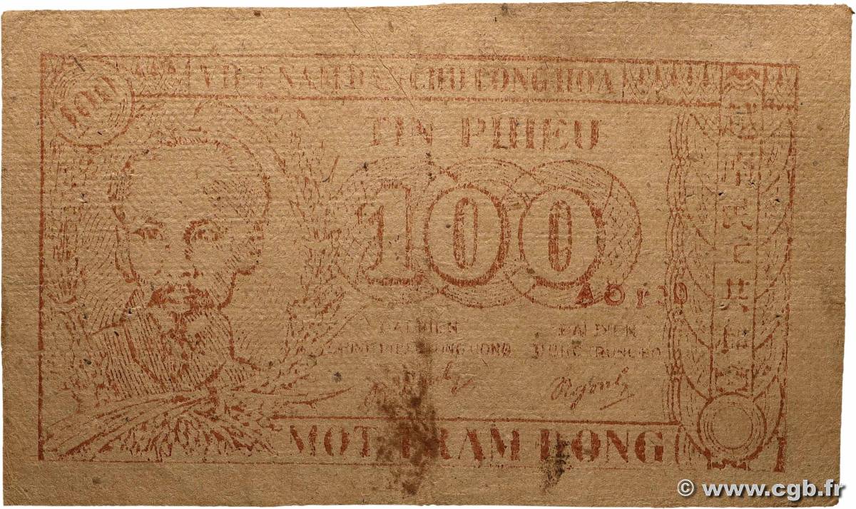 100 Dong VIETNAM  1950 P.053b SS