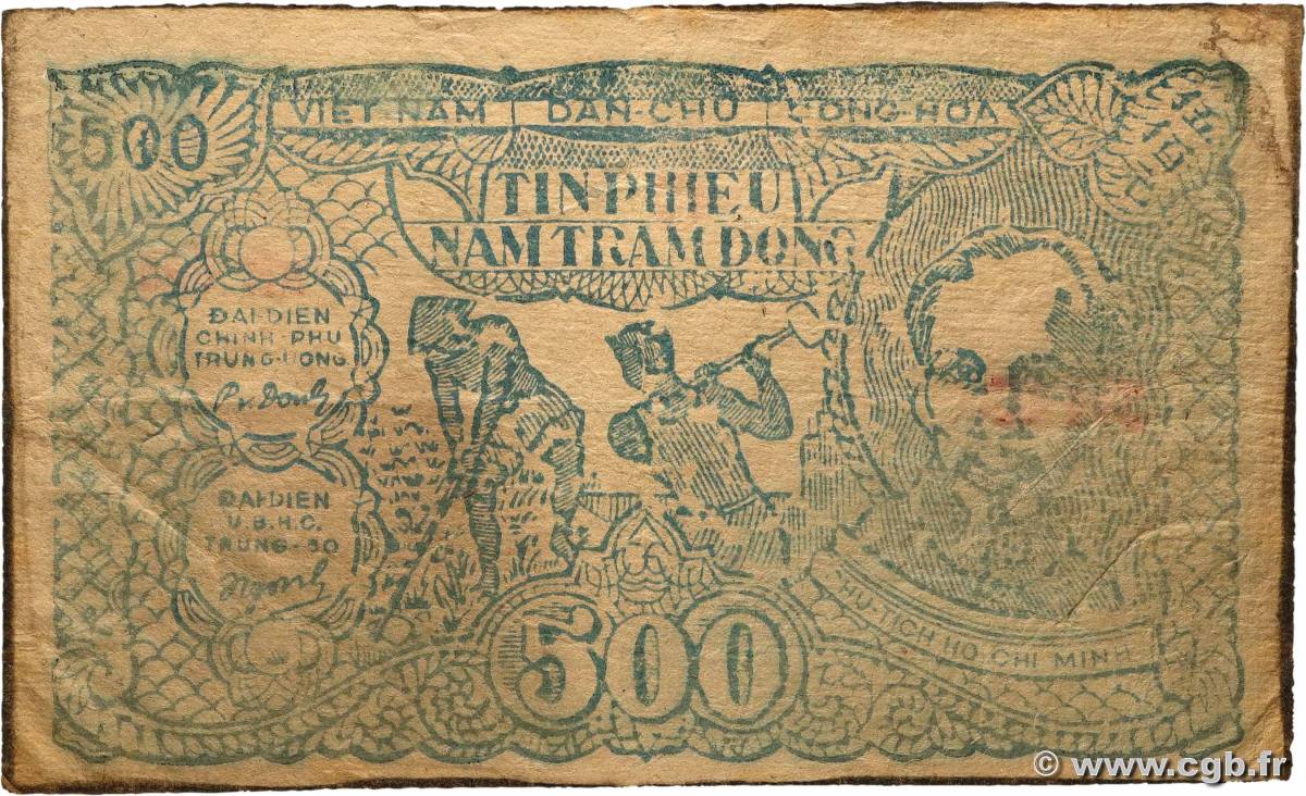 500 Dong VIETNAM  1950 P.057 SS