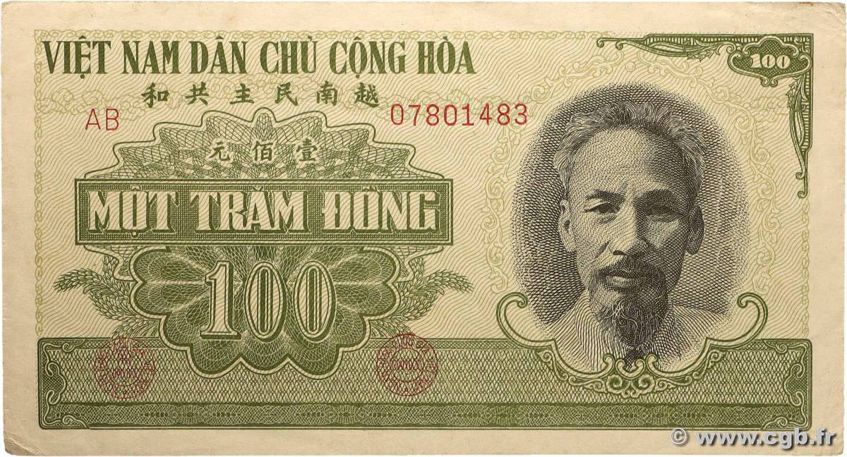 100 Dong VIETNAM  1951 P.062a VZ+