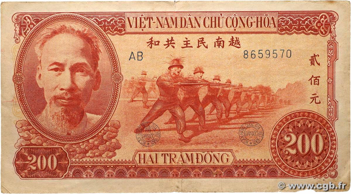 200 Dong VIETNAM  1951 P.063a SS