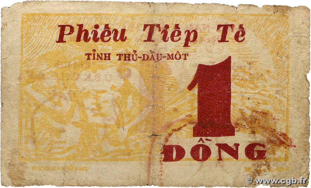 1 Dong VIETNAM  1949 P.R04a q.MB