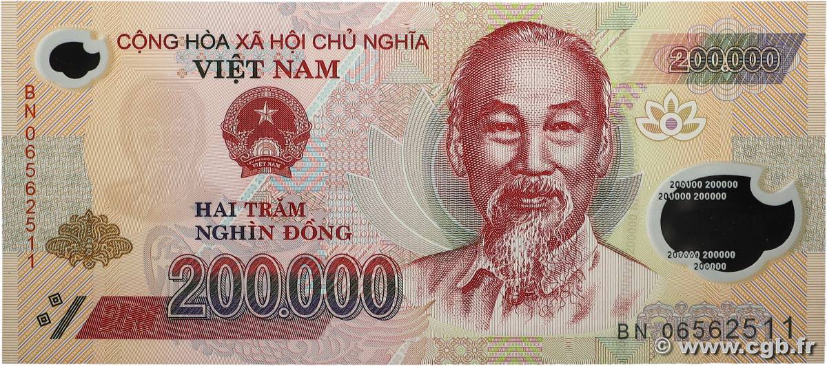 200000 Dong VIETNAM  2006 P.123a ST