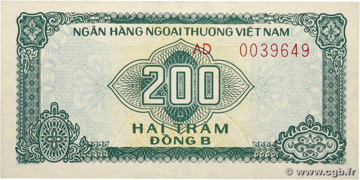 200 Dong VIETNAM  1987 P.FX4 ST