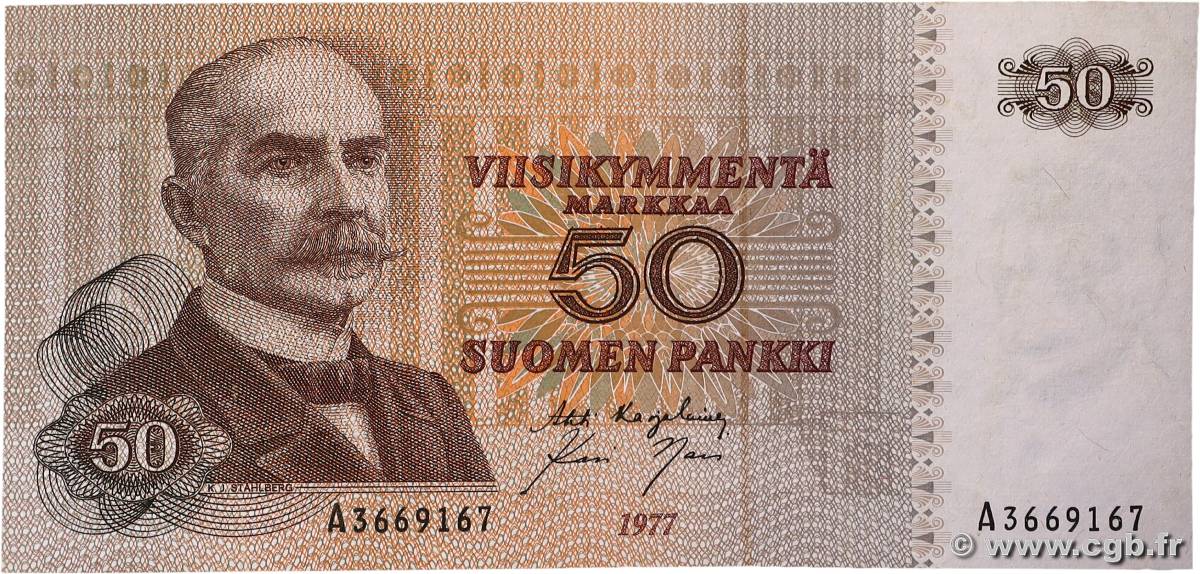 50 Markkaa FINLANDIA  1977 P.108a SPL+