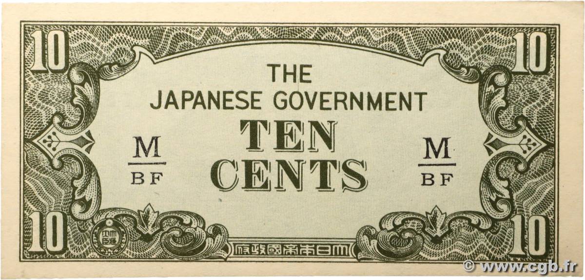 10 Cents MALAYA  1942 P.M03b NEUF