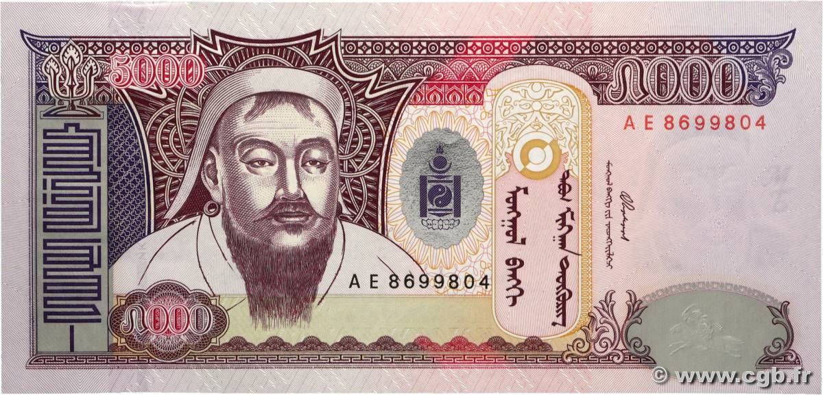 5000 Tugrik MONGOLIE  2003 P.68a UNC