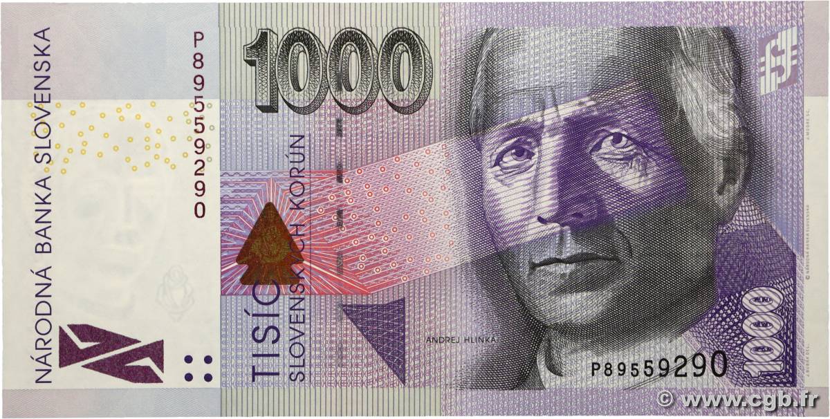 1000 Korun SLOVAKIA  2005 P.47b UNC-