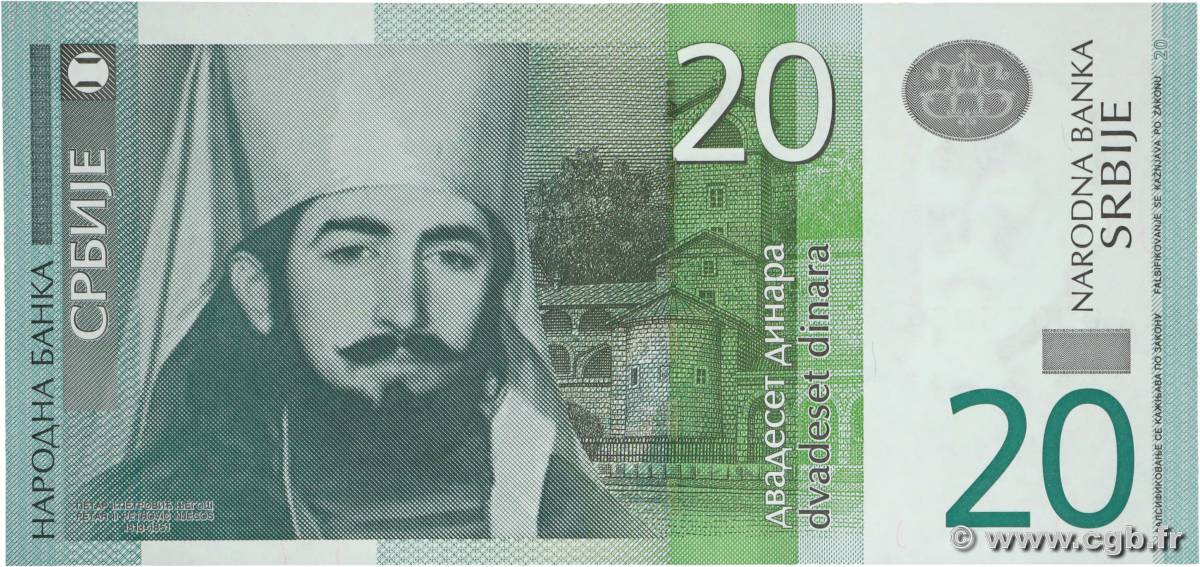 20 Dinara SERBIA  2006 P.47a UNC