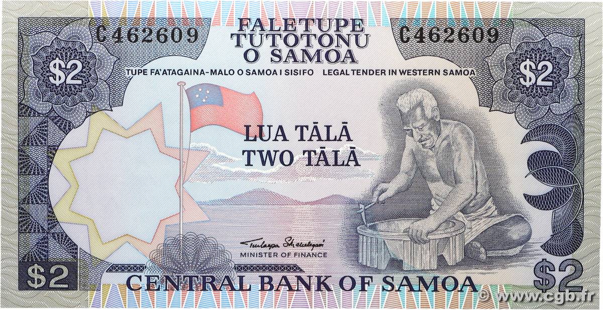 2 Tala SAMOA  1985 P.25 ST