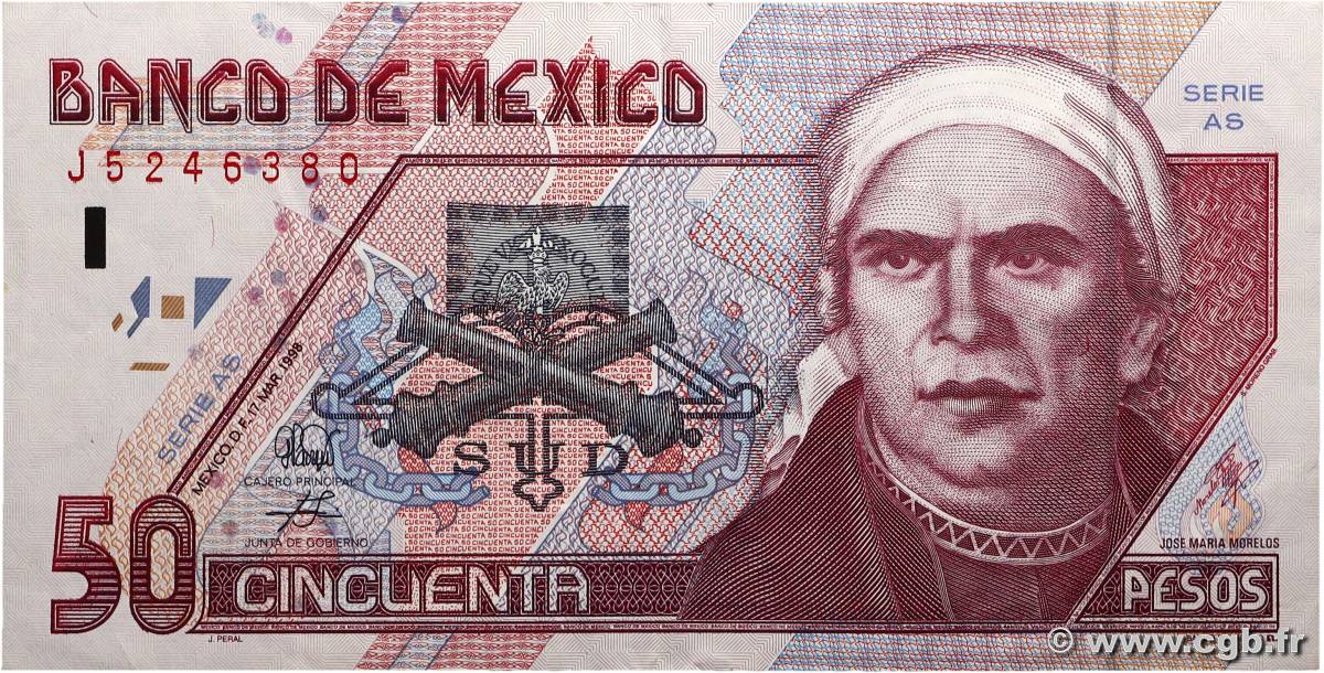 50 Pesos MEXIQUE  1998 P.107a TTB