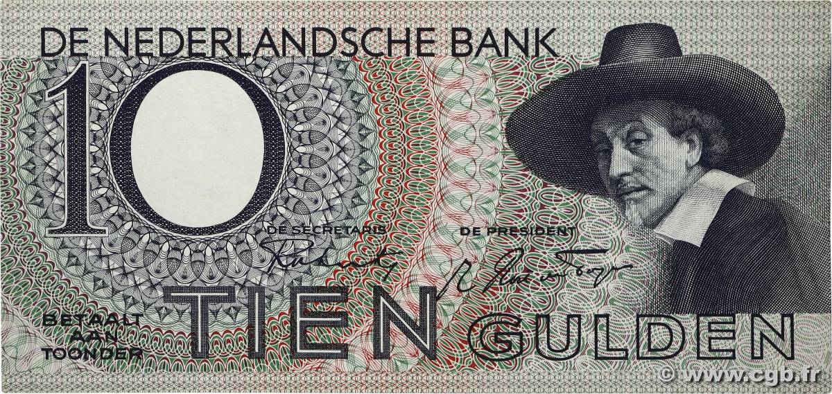 10 Gulden PAESI BASSI  1943 P.059 SPL