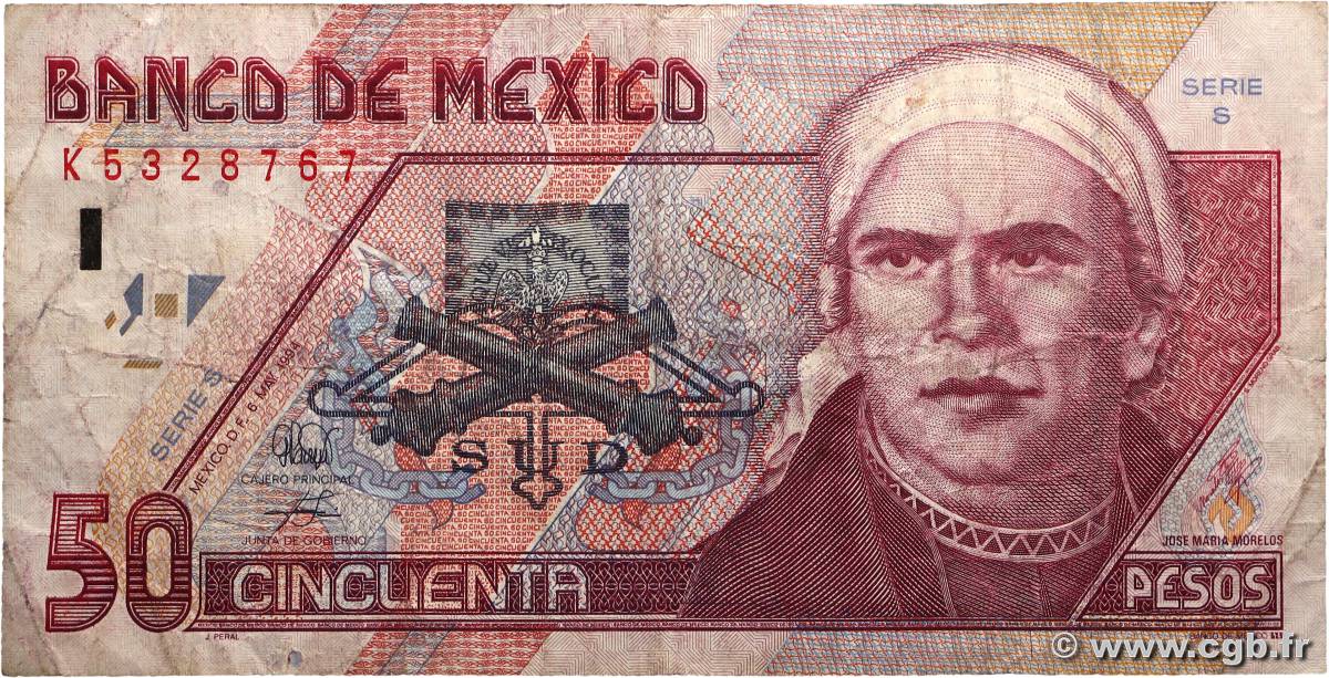 50 Pesos MEXIQUE  1994 P.107a TB