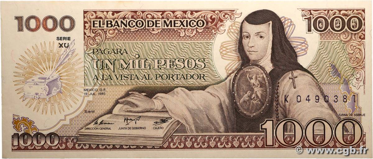 1000 Pesos MEXIQUE  1985 P.085 NEUF