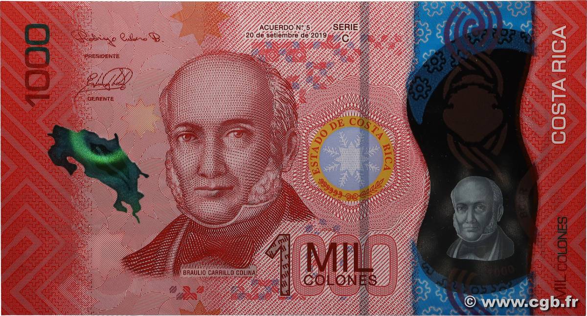 1000 Colones COSTA RICA  2019 P.280 NEUF