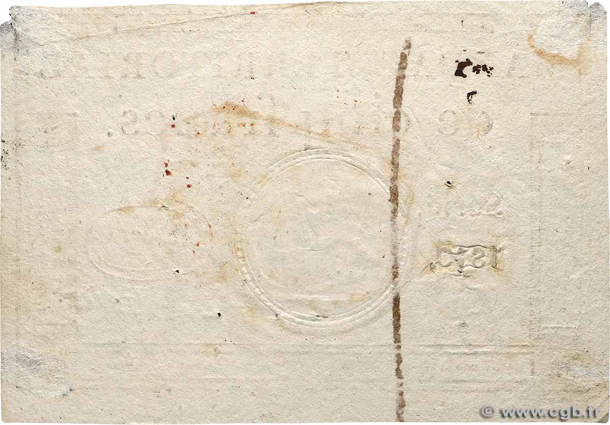 5 Francs Monval cachet rouge FRANCE 1796 Ass.63c 559992 Billets