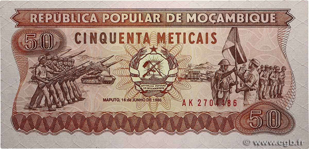 50 Meticais MOZAMBIQUE  1986 P.129b NEUF