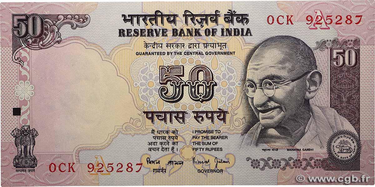 50 Rupees INDE  1997 P.090c NEUF